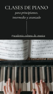 Clases de piano en medellin